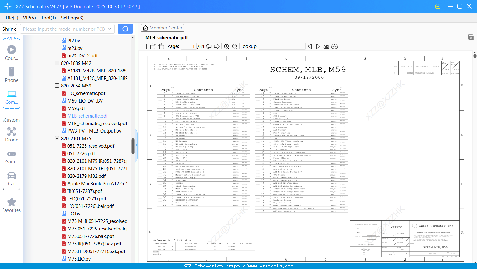 Laptop Apple MLB_schematic
